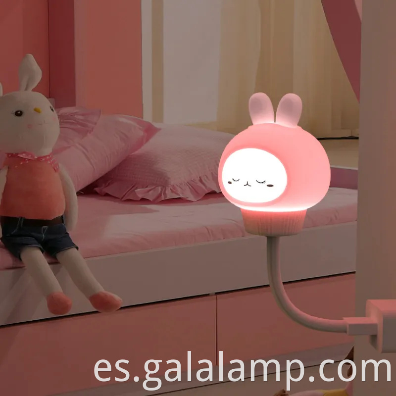 Luz de noche de niños encantadores - lámpara de mesa única para habitaciones juguetonas